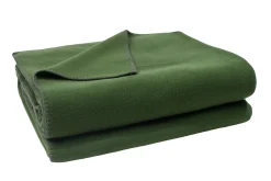 Soft-Fleece Decke 110 x 150 cm dunkeljadegrün