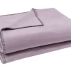 Soft-Fleece Decke 160 x 200 cm lavendel hell