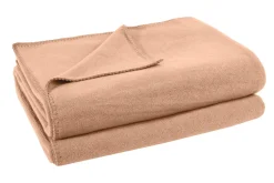 Soft-Fleece Decke 160 x 200 sand