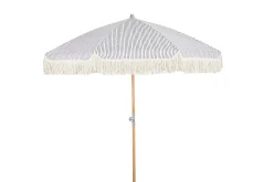 Sonnenschirm Gatsby grau gestreift