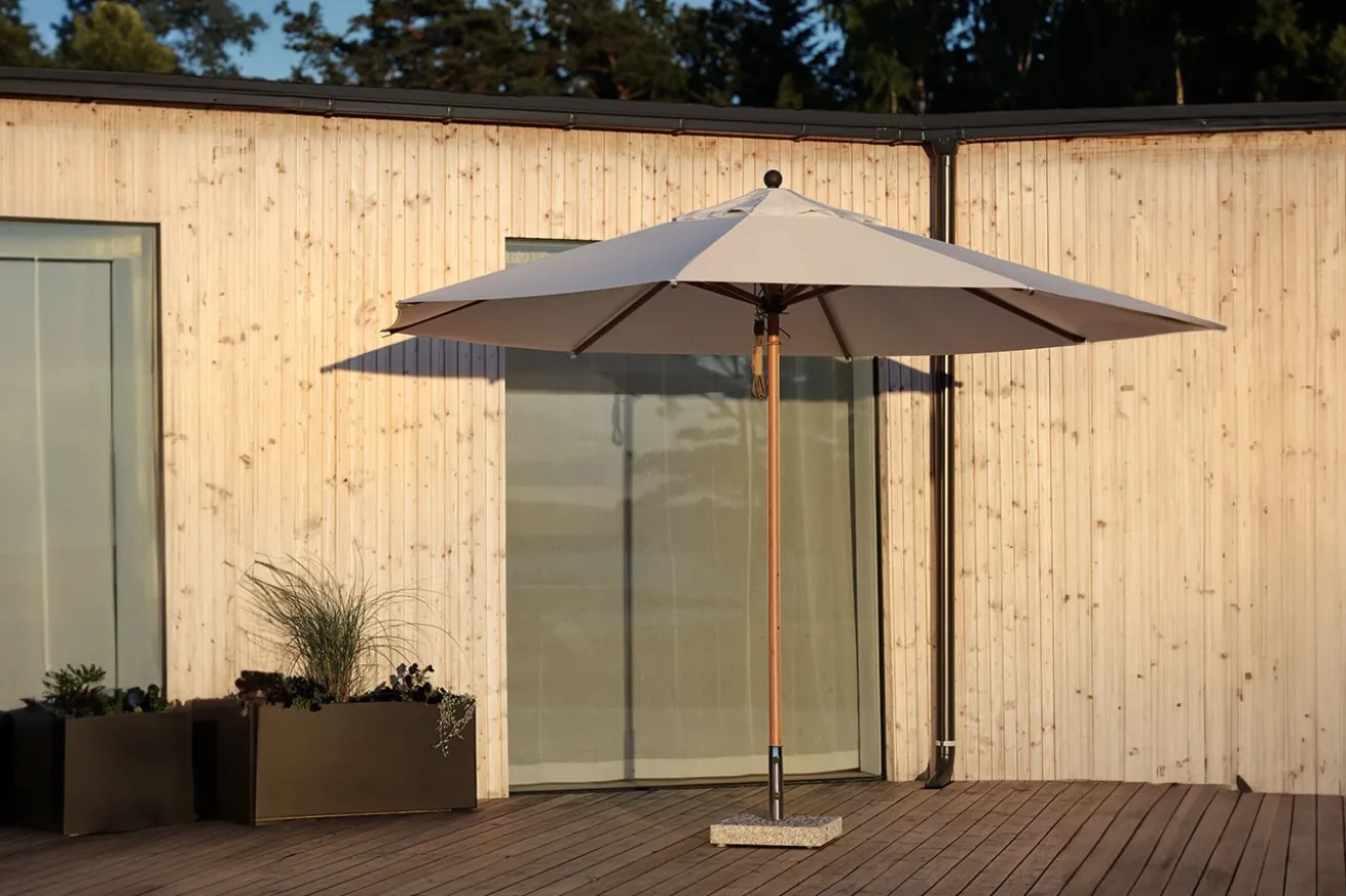 Sonnenschirm Paliano taupe D 300 cm