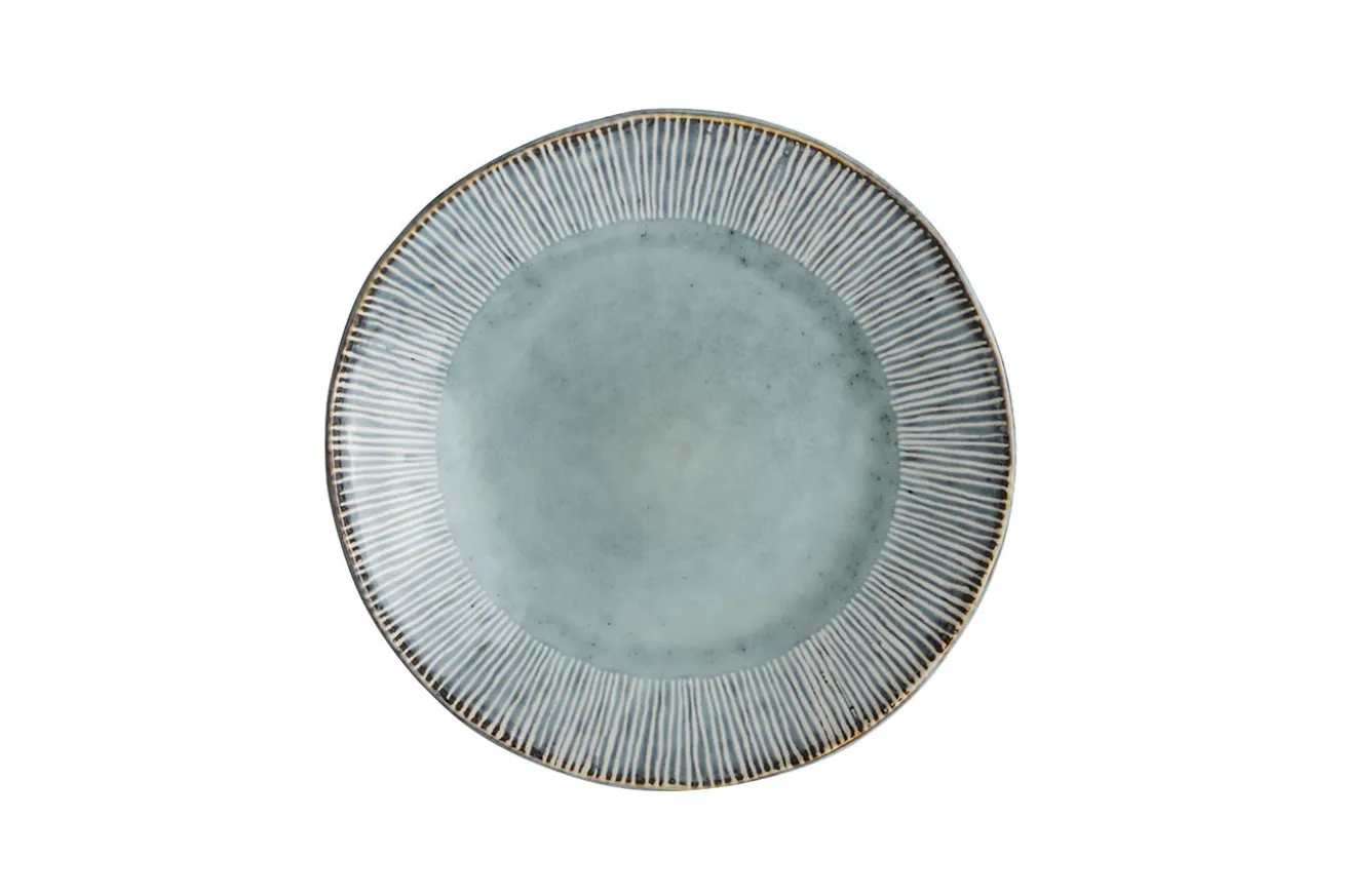 Speiseteller Dutch Rose blau D 21,7cm