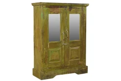 Spiegelschrank Vintage grün