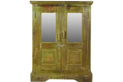 Spiegelschrank Vintage grün