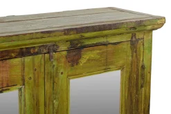 Spiegelschrank Vintage grün