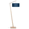 Stehlampe Andes Bambus natur blau H 176