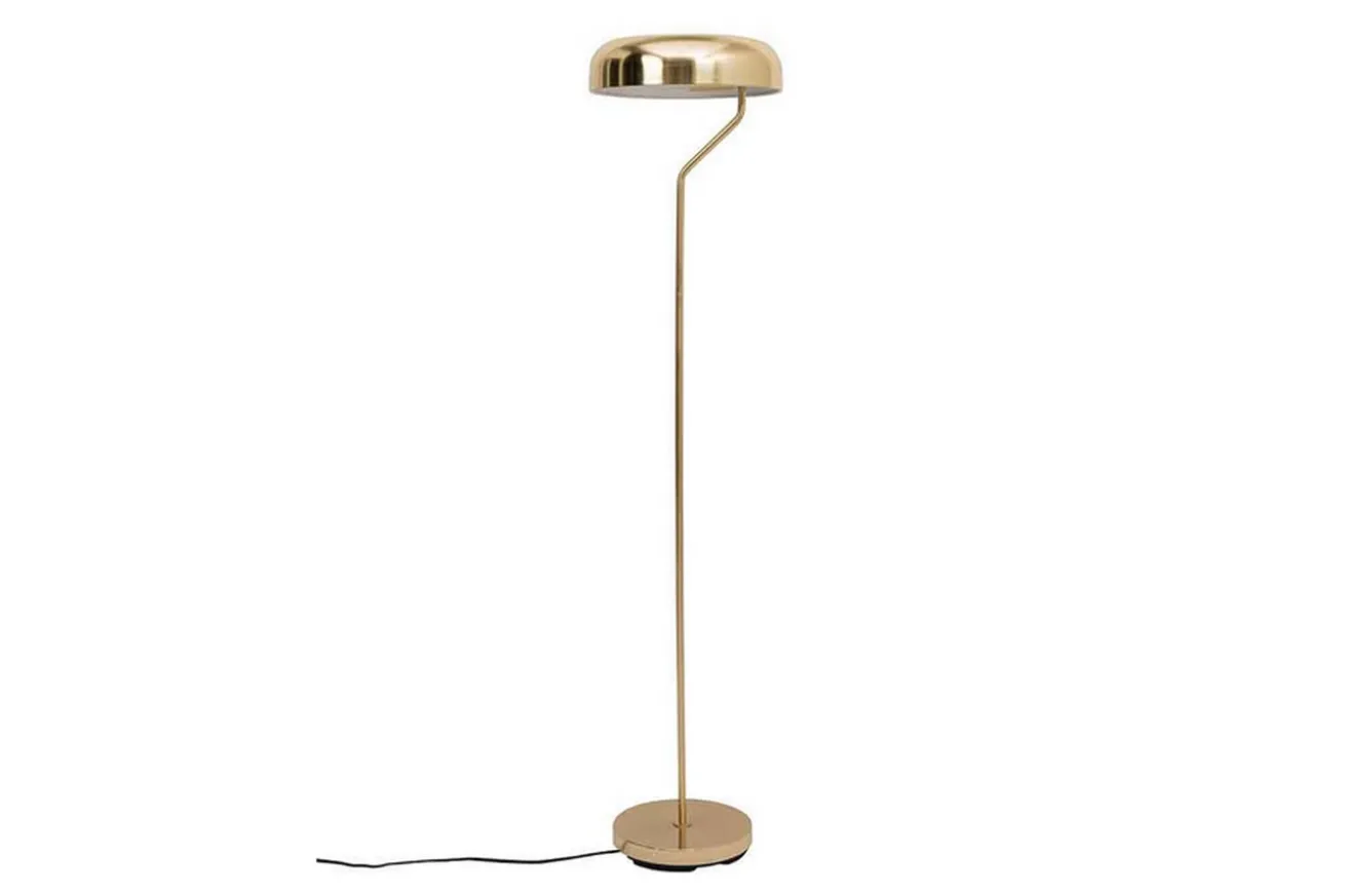 Stehlampe Eclipse Messing