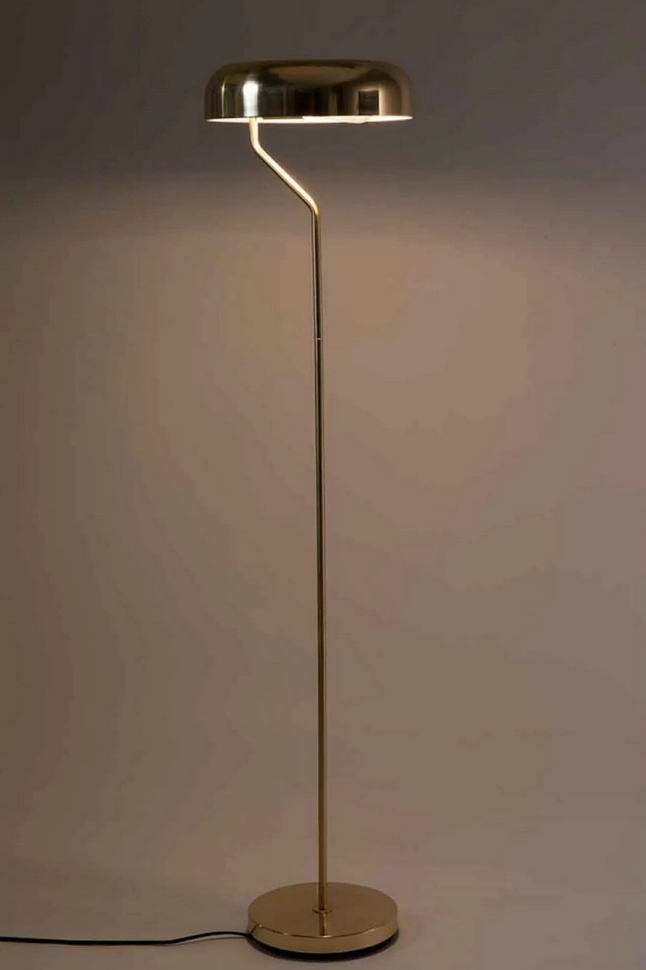 Stehlampe Eclipse Messing