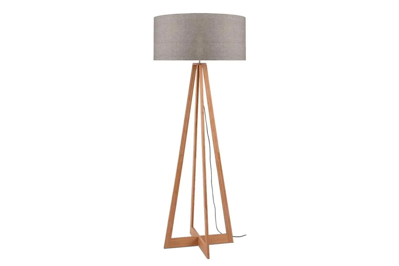 Stehlampe Everest Bambus natur beige H 158 cm