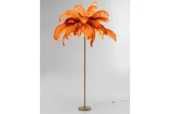 Stehlampe Feather Palm rot