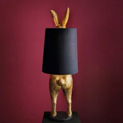 Stehlampe Rabbit gold/schwarz
