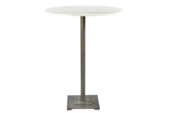Stehtisch Marmor weiss 105