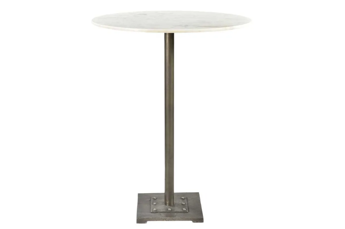 Stehtisch Marmor weiss 105