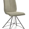 Stuhl Joni Leder cognac h 91 cm
