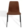 Stuhl Maverick Stoff stapelbar braun