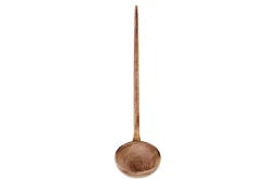 Suppenkelle Hand Craved Mangoholz natur