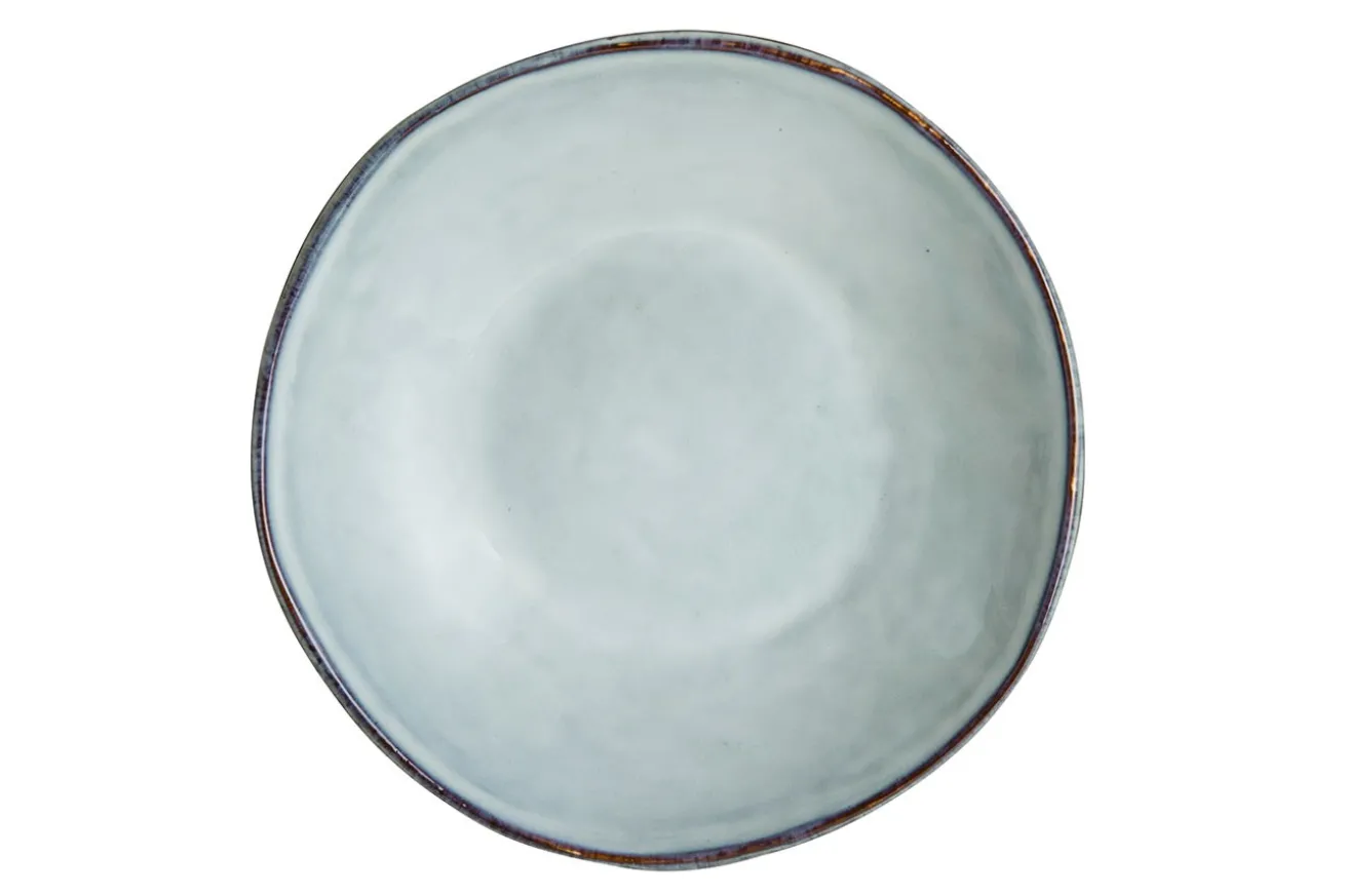 Suppenteller Dutch Rose blau D 23,5cm
