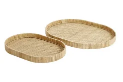 Tablett Fuji Rattan oval groß
