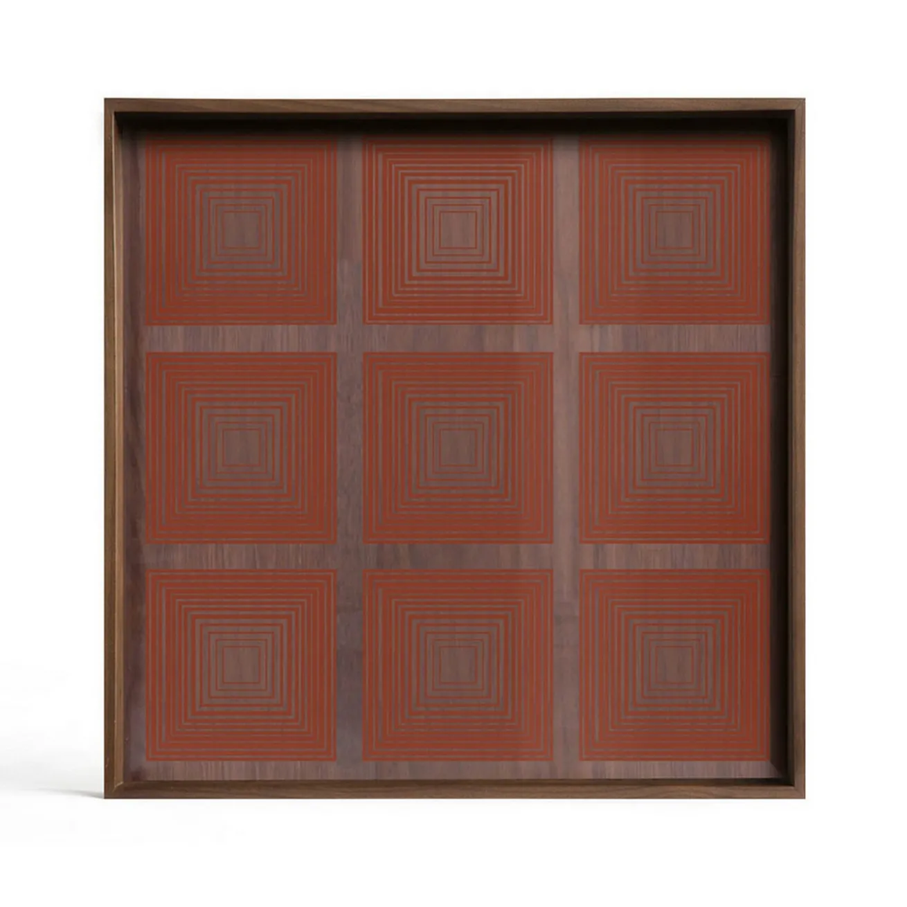 Tablett Notre Monde Squares Quadrat S