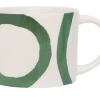 Tasse Tazza dunkelgrün D 10,5 cm