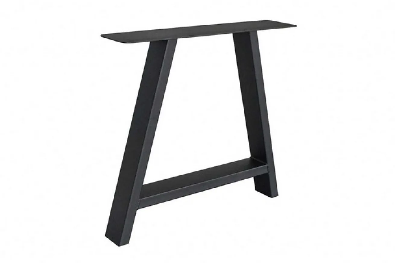 Tischgestell A Metall schwarz 2er Set