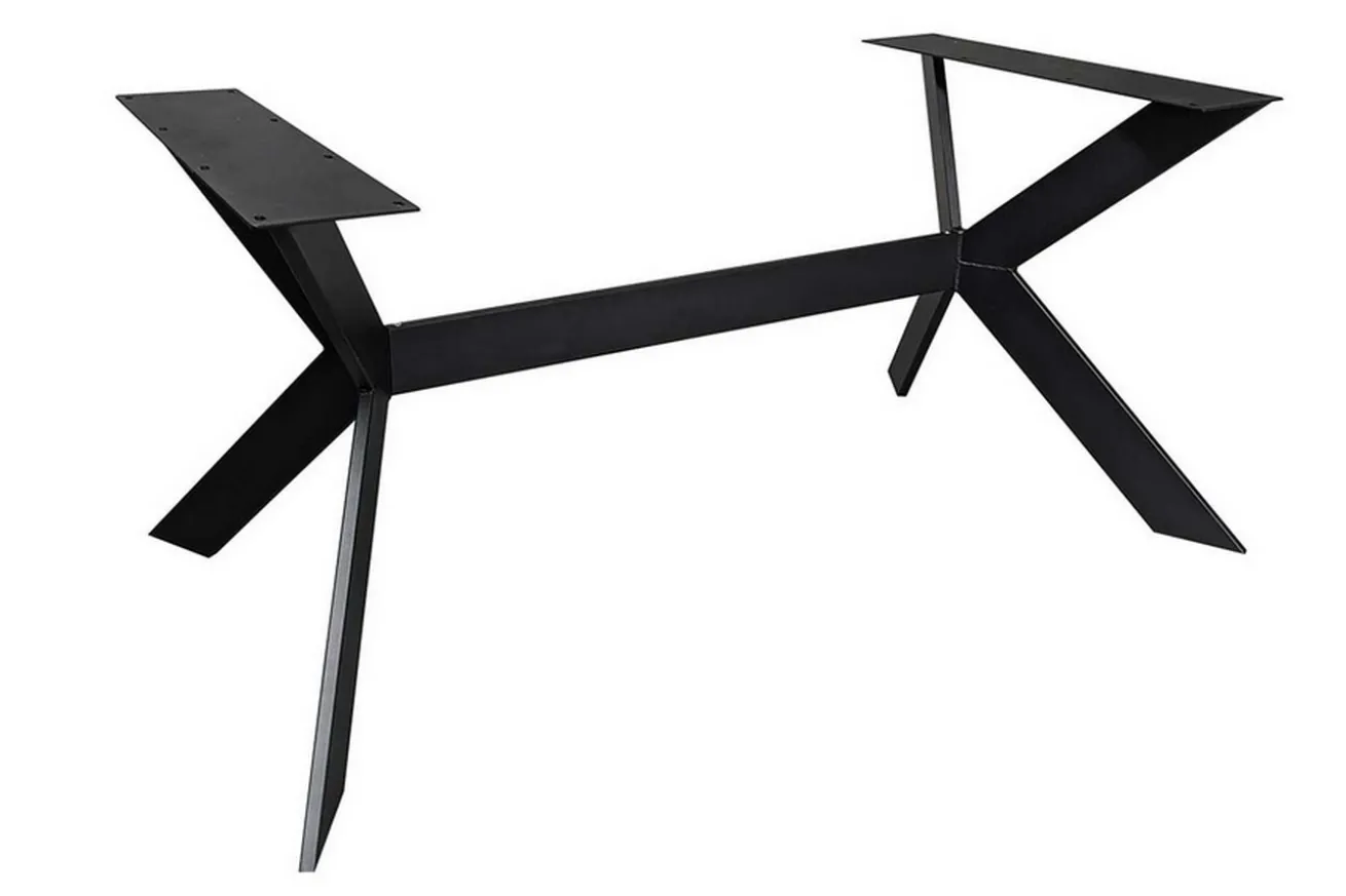 Tischgestell Rex Long Metall schwarz