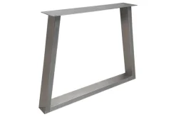 Tischgestell Trapez Edelstahl 2er Set