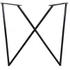 Tischgestell Tris Set schwarz
