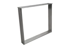 Tischgestell U Edelstahl 2er Set