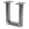 Tischgestell U-Form Roheisen 2er Set