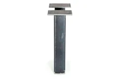 Tischgestell U-Form Roheisen 2er Set