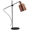 Tischlampe Boo matt schwarz kupfer