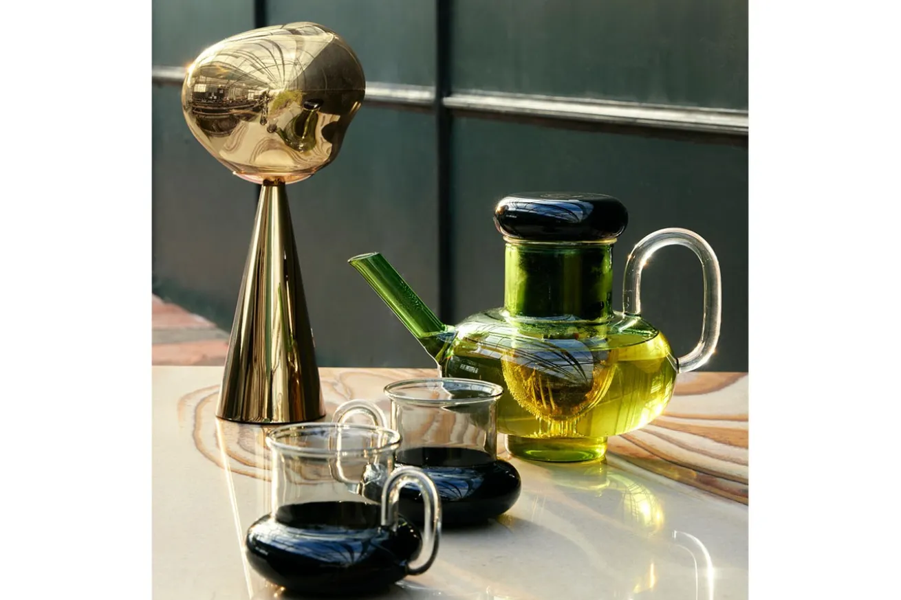 Tischlampe Melt Gold