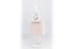 Tischleuchte Animal Rabbit weiss rosa h 68 cm