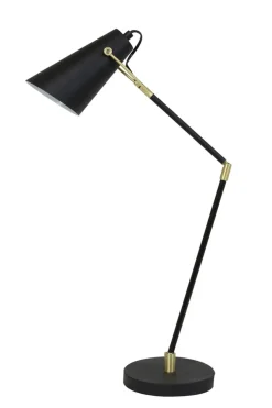 Tischleuchte Borre schwarz h 89,5 cm