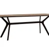 Tisch Metropole Teak Metall B 200 cm