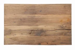 Tischplatte Alteiche recyceltes Massivholz