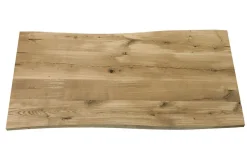 Tischplatte Asteiche 3 cm massiv organische Kante ab 60 cm konfigurierbar