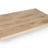 Tischplatte Eiche rechteckig 120x70 cm