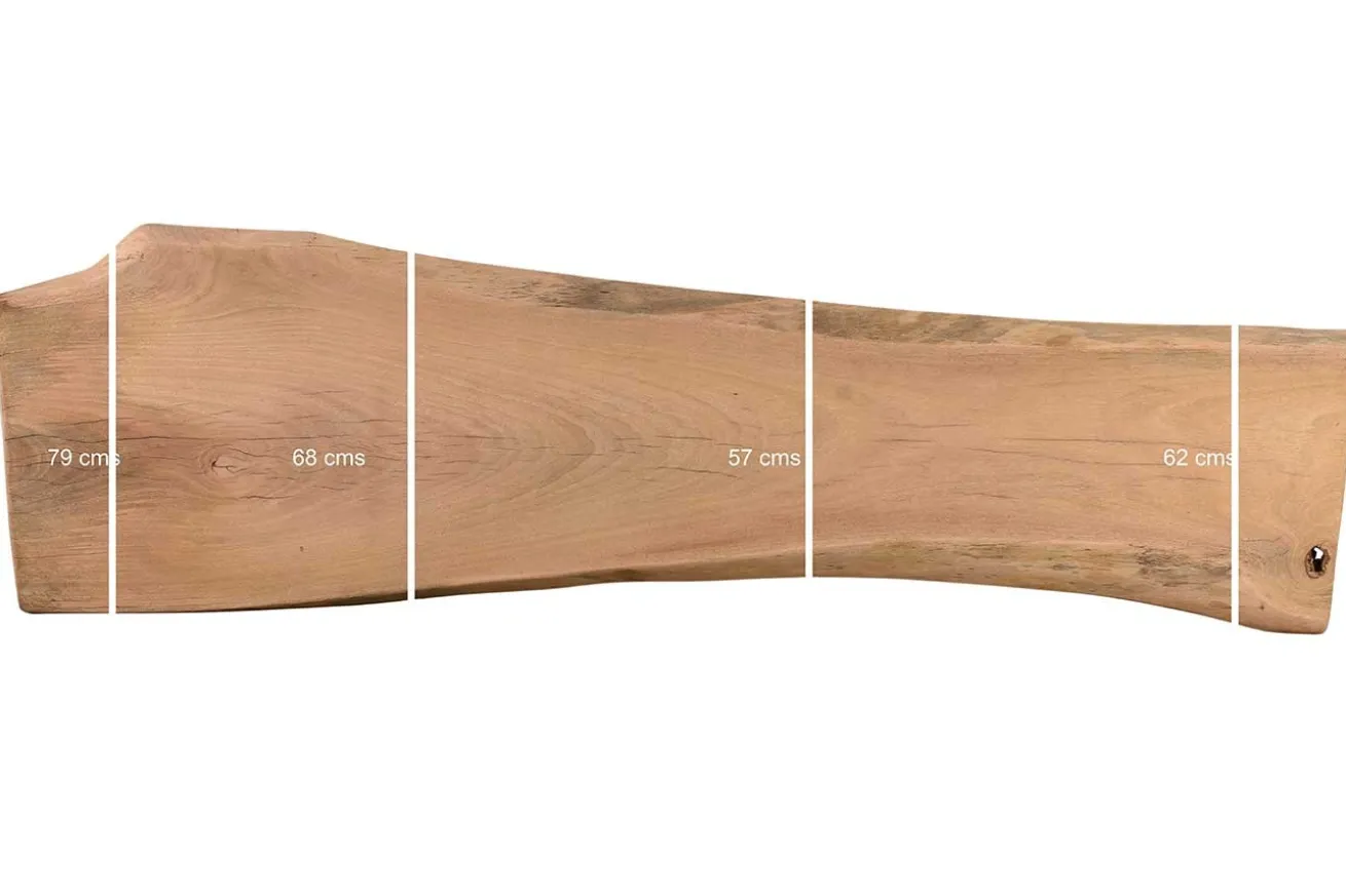 Tischplatte Mango Massivholz Monolith 271 cm