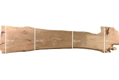 Tischplatte Mango Massivholz Monolith 404