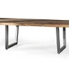 Tisch Wagoon Alteiche massiv Metallgestell