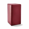 Tresenhocker Leder bordeaux