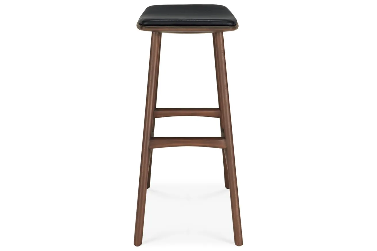 Tresenhocker Osso Teak gepolstert