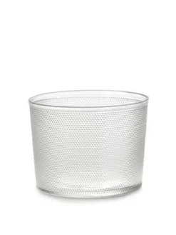 Trinkglas Merci halbtransparent Ø 8,2 cm
