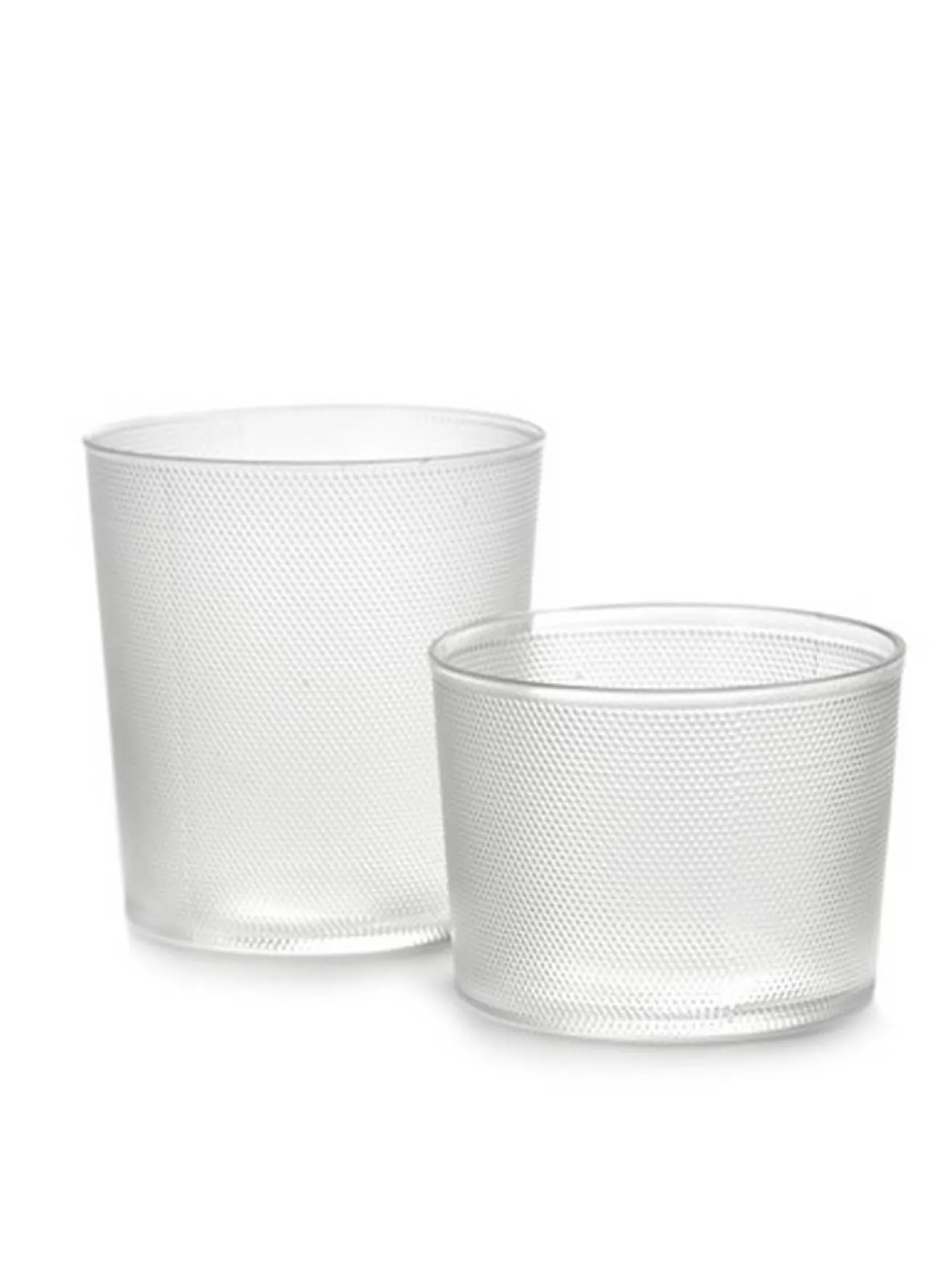 Trinkglas Merci halbtransparent Ø 8,2 cm
