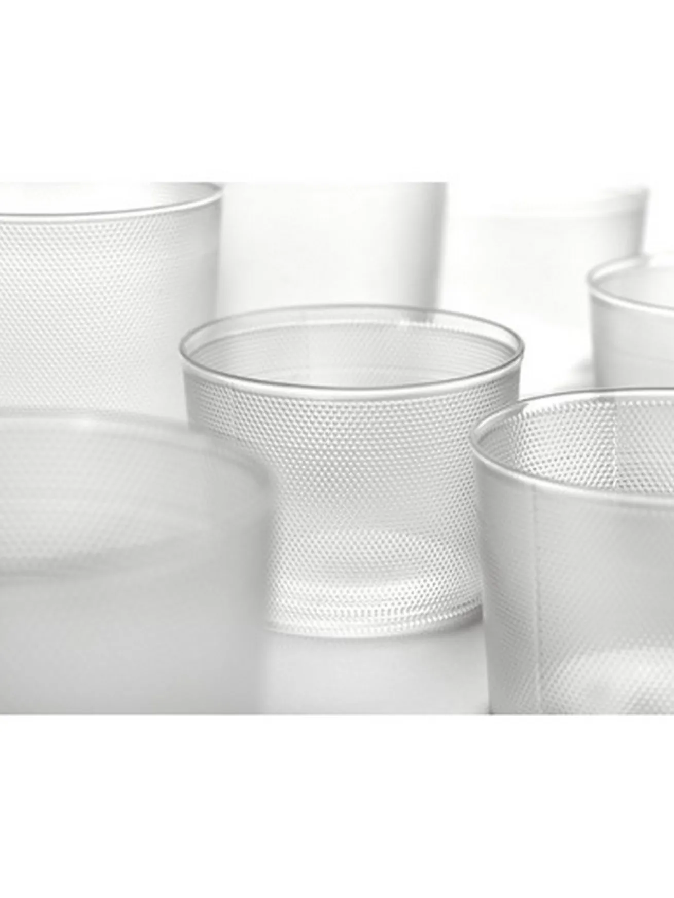 Trinkglas Merci halbtransparent Ø 8,2 cm