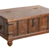 Truhe Vintage natur