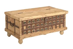 Truhe Vintage natur