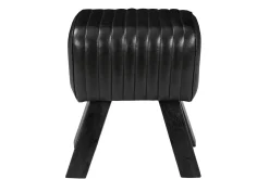 Turnhocker Vintage schwarz